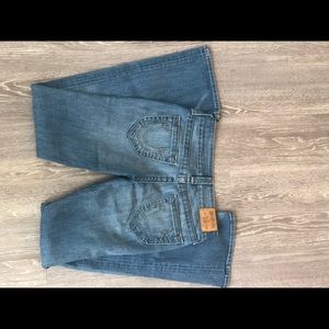 True Religion Low Rise Becca Bootcut Jeans Size 27